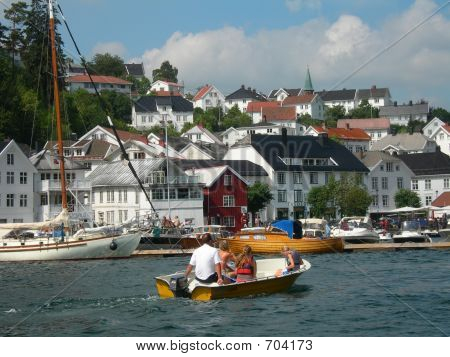 Tvedestrand i Norge