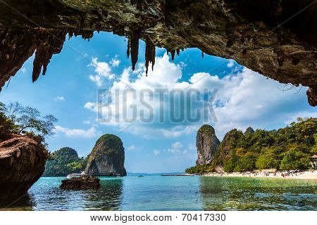Paradise in Railay beach Thailand