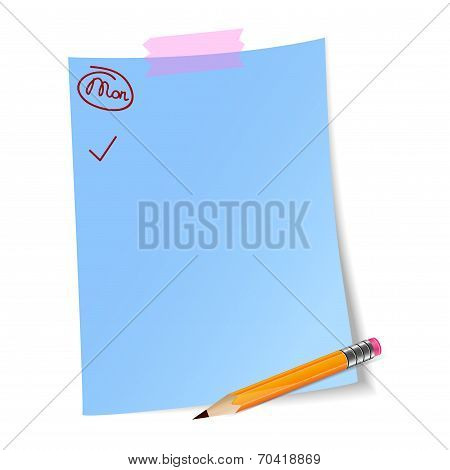 Daily planning paper