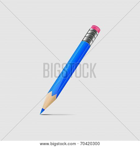 Light blue pencil