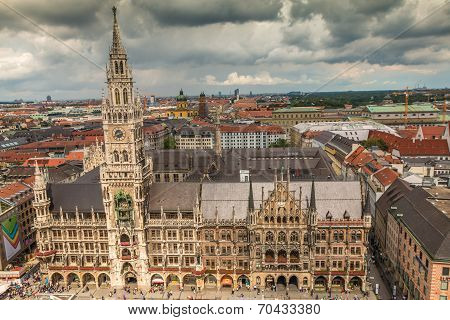 Main Square of Munich Germany