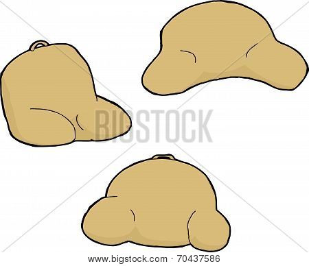 Brown Back Rest Pillows