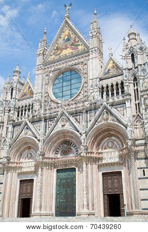 Buildings And Streets Of Siena