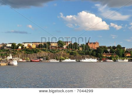 Stockholm. SÃ¶dermalm And Lake Mellaren