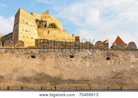 Rupea Castle Near Brasov, Medieval Fortress