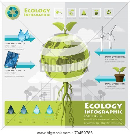 Ecology And Environment Infographic Element