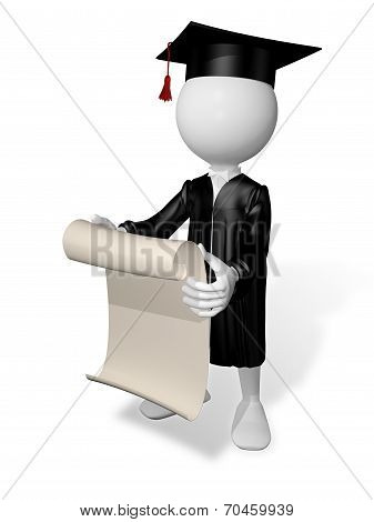 Man With Scroll