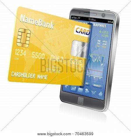 Internet Shopping And Electronic Payments Concept