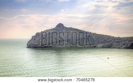 View On The Cape Of Kapchik From A Mountain Koba-kaya