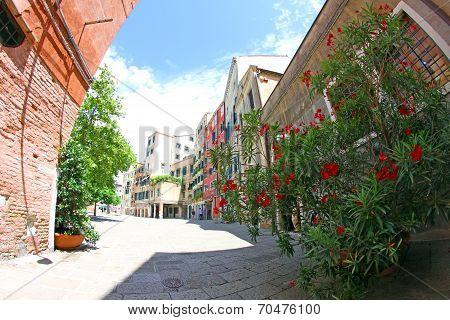 Jewish Ghetto In Venice In Italy