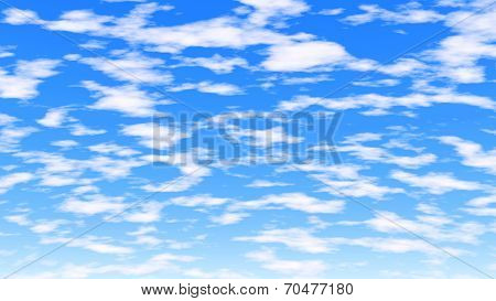 Cloudy Sky 8K Background