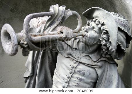 Trumpet Player of Bad Säckingen, Germany