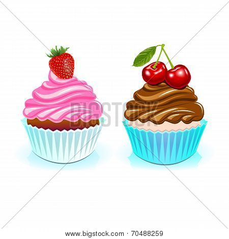 happy Birthday cake, sweet birthday vector