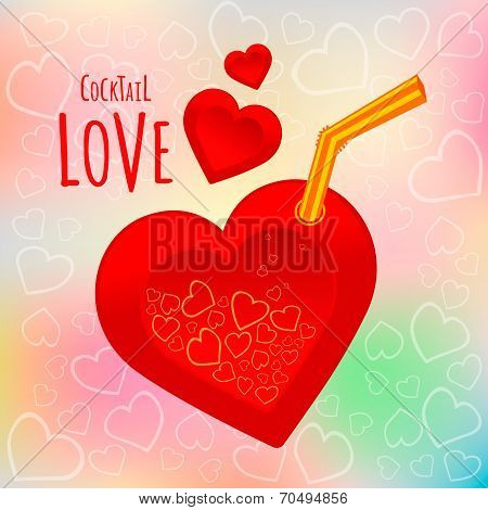 Red heart vector illustration