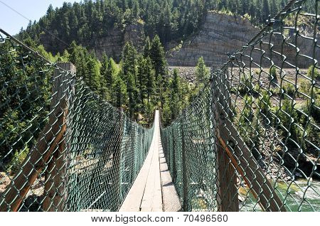 Kootenai Suspension Bridge