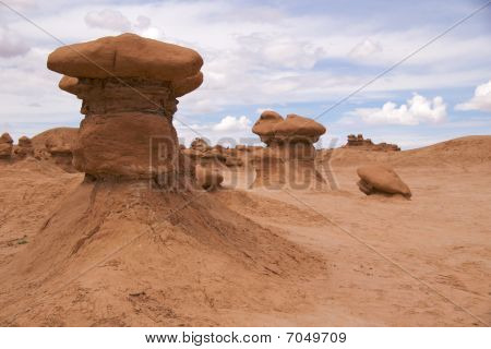 Hřibovitá pískovec, Goblin Valley