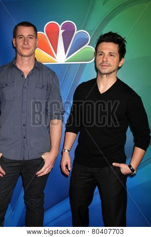 LOS ANGELES - DEC 16:  Brendan Fehr, Freddy Rodriguez at the NBCUniversal TCA Press Tour at the Huntington Langham Hotel on December 16, 2015 in Pasadena, CA