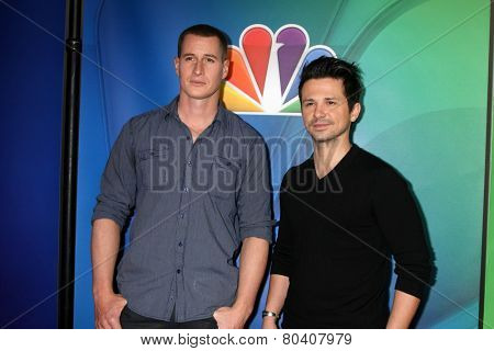 LOS ANGELES - DEC 16:  Brendan Fehr, Freddy Rodriguez at the NBCUniversal TCA Press Tour at the Huntington Langham Hotel on December 16, 2015 in Pasadena, CA