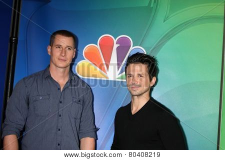 LOS ANGELES - DEC 16:  Brendan Fehr, Freddy Rodriguez at the NBCUniversal TCA Press Tour at the Huntington Langham Hotel on December 16, 2015 in Pasadena, CA