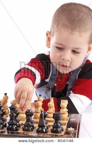 Childre jogando xadrez