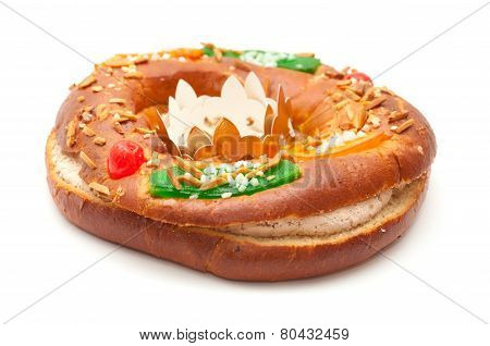 Traditional Cake Roscon Del Reyes