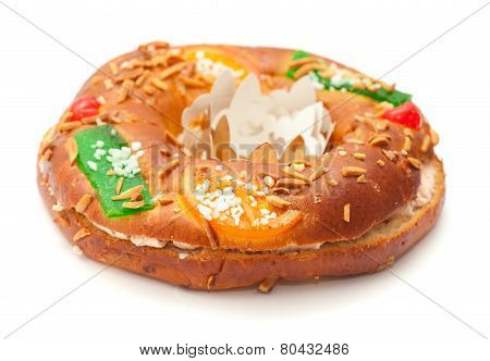 Traditional Cake Roscon Del Reyes