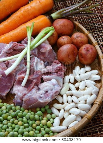 Vietnamese Food, Vegetable Soup