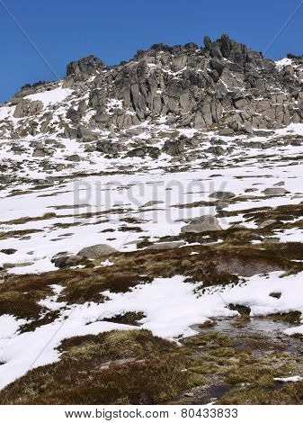 The Australian Snowy mountains