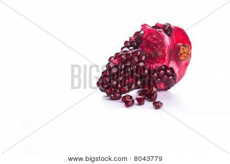 Granatapfel und Saatgut