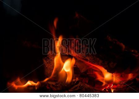 Fire Flame Fireplace