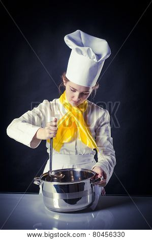 Cook With Pan And Pan