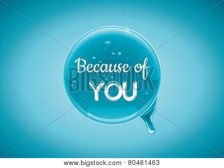 Shiny Button - Because Of You