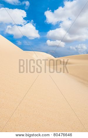 Sand Dunes In Viana Desert - Deserto De Viana In Boavista - Cape Verde - Cabo Verde