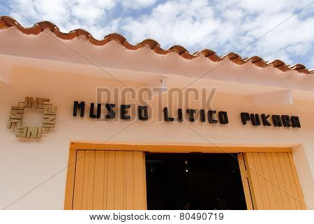 Museo Litico Pukara, Peru