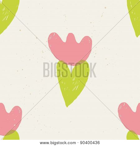 Tulip Seamless Pattern