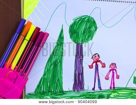 Childrens drawing