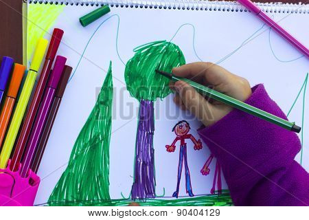 Childrens drawing