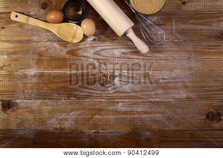Ingredients And Appliances For Cooking