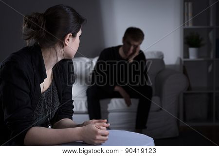 Female With Schizophrenia