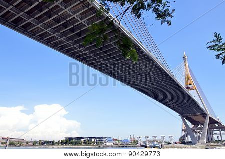 robe bridge across the river