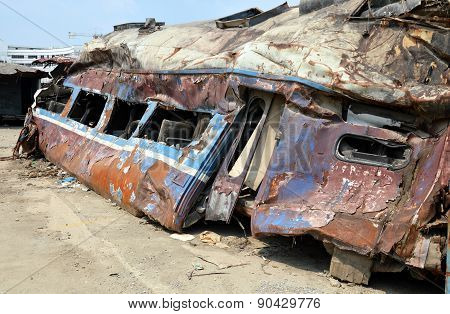 train crash by accident