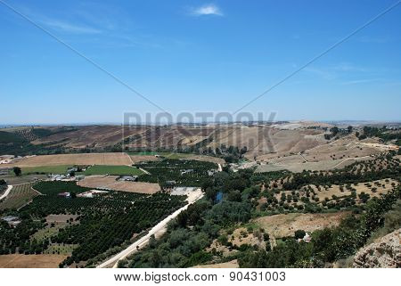 Spanish countryside, Arcos de la Frontera.