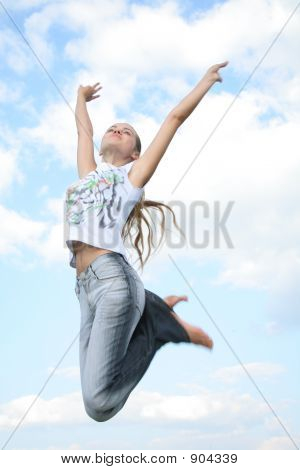 Jumping Girl