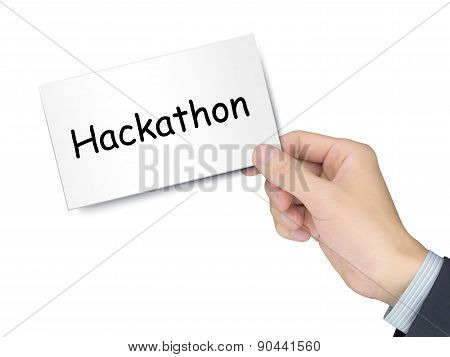 Hackathon Card In Hand