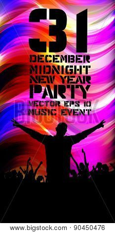 Party Background Vector Design