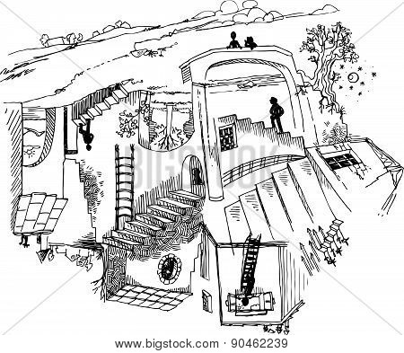 Impossible staircase vector