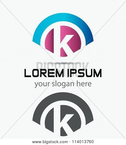 Letter K Logo Design Vector Photo Free Trial Bigstock