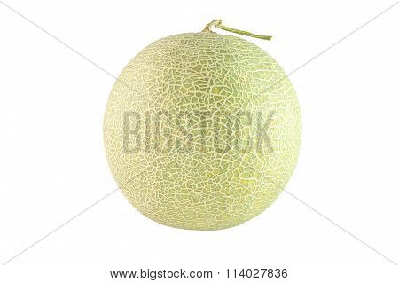 Melon Isolated On White Background