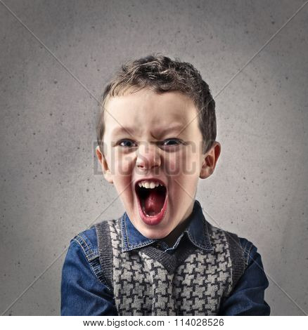 Shouting child