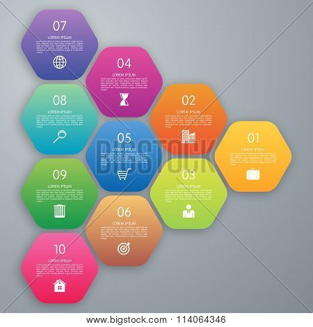 Infographic design template